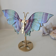 Load image into Gallery viewer, Fluorite Butterfly Wings
