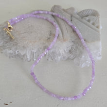 Load image into Gallery viewer, Kunzite Faceted Necklace
