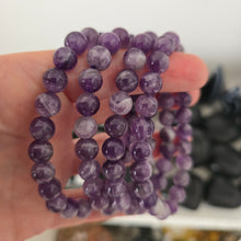 Load image into Gallery viewer, Chevron Amethyst Bracelet
