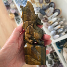 Load image into Gallery viewer, Tiger's Eye Dragon

