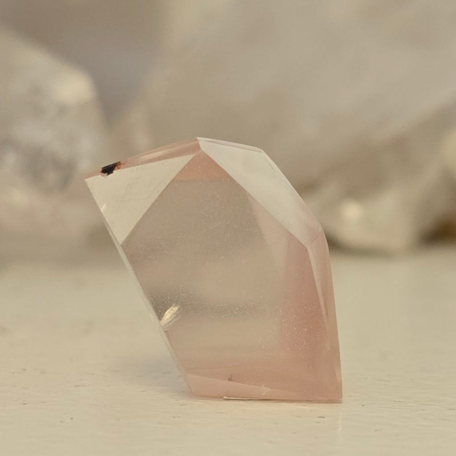 Pink Lithium Quartz Tower