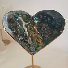 Load image into Gallery viewer, Ocean Jasper Heart
