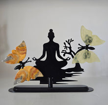 Load image into Gallery viewer, Yoga Lady - 2 Butterflies
