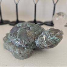 Load image into Gallery viewer, Moss Agate Turtle
