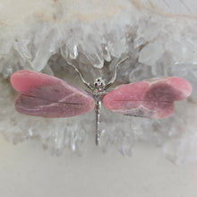 Load image into Gallery viewer, Rhodochrosite Dragonfly
