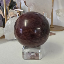 Load image into Gallery viewer, Red Tiger&#39;s Eye Sphere
