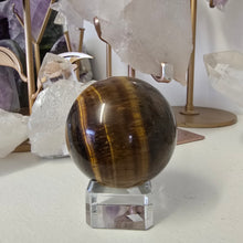 Load image into Gallery viewer, Tiger&#39;s Eye Sphere
