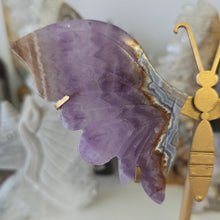 Load image into Gallery viewer, Amethyst Crazy Lace Agate Butterfly Wings
