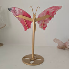 Load image into Gallery viewer, Rhodonite in Quartz Butterfly Wings
