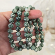 Load image into Gallery viewer, Green Spot Jasper Bracelet
