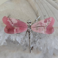 Load image into Gallery viewer, Rhodochrosite Dragonfly
