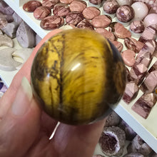 Load image into Gallery viewer, Tiger&#39;s Eye Sphere
