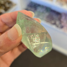 Load image into Gallery viewer, Green Fluorite Flame
