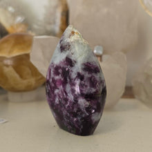 Load image into Gallery viewer, Lepidolite with Mica Flame
