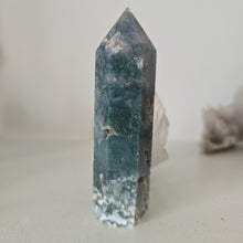 Load image into Gallery viewer, Moss Agate Tower
