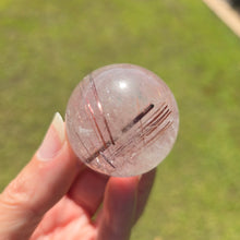 Load image into Gallery viewer, Rutile Quartz Sphere - Copper
