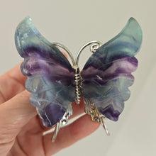 Load image into Gallery viewer, Rainbow Fluorite Butterfly
