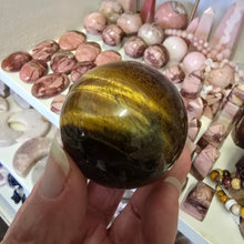 Load image into Gallery viewer, Tiger&#39;s Eye Sphere
