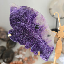 Load image into Gallery viewer, Charoite Wings - Rare
