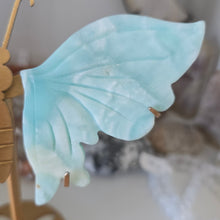 Load image into Gallery viewer, Blue Aragonite Butterfly Wings
