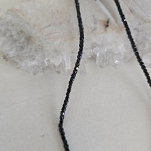 Load image into Gallery viewer, Black Tourmaline Faceted Necklace
