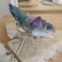 Load image into Gallery viewer, Rainbow Fluorite Butterfly
