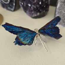 Load image into Gallery viewer, Aura Kyanite Dragonfly - Blue
