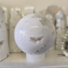 Load image into Gallery viewer, Snow Agate Sphere
