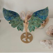 Load image into Gallery viewer, Azurite Malachite Butterfly Wings

