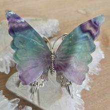 Load image into Gallery viewer, Rainbow Fluorite Butterfly
