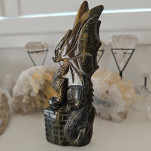 Load image into Gallery viewer, Tiger's Eye Dragon

