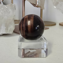 Load image into Gallery viewer, Red Tiger&#39;s Eye Sphere
