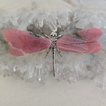 Load image into Gallery viewer, Rhodochrosite Dragonfly
