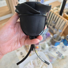Load image into Gallery viewer, Black Obsidian Rose - Spinning Stand
