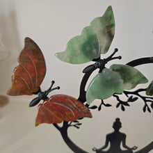 Load image into Gallery viewer, Yoga Lady - 4 Butterflies

