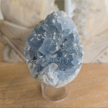 Load image into Gallery viewer, Celestite Cluster Egg
