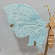 Load image into Gallery viewer, Blue Aragonite Butterfly Wings

