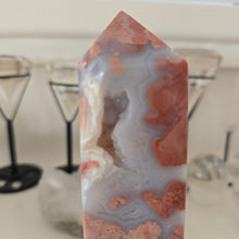 Load image into Gallery viewer, Pink Agate Tower
