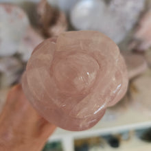 Load image into Gallery viewer, Rose Quartz Rose with Stand
