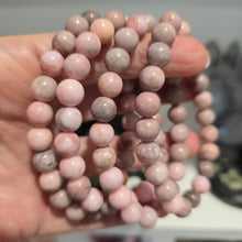 Load image into Gallery viewer, Pink Zebra Jasper Bracelet
