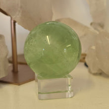 Load image into Gallery viewer, Green Fluorite Sphere
