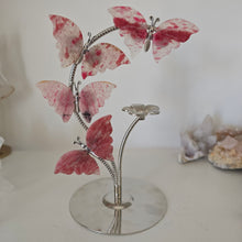 Load image into Gallery viewer, Rhodonite Butterfly Set
