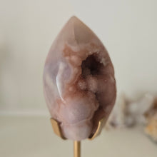 Load image into Gallery viewer, Pink Amethyst Flame with Stand

