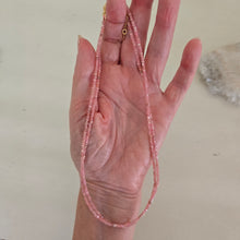 Load image into Gallery viewer, Rhodochrosite Faceted Necklace
