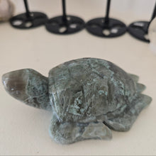 Load image into Gallery viewer, Moss Agate Turtle
