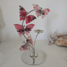 Load image into Gallery viewer, Rhodonite Butterfly Set
