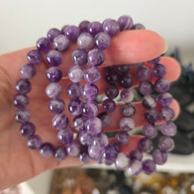 Load image into Gallery viewer, Chevron Amethyst Bracelet
