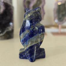 Load image into Gallery viewer, Lapis Lazuli Owl
