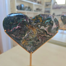 Load image into Gallery viewer, Ocean Jasper Heart
