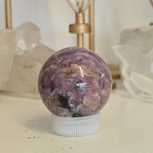Load image into Gallery viewer, Pink Charorite Sphere - Rare

